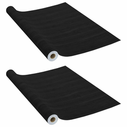 Samoljepljive folije za namještaj 2 kom boja drva 500x90 cm PVC