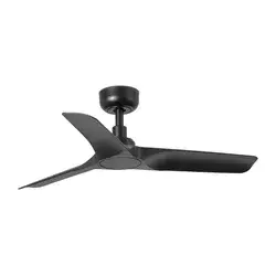 FARO 33825WT - Plafonski ventilator HEY S, crni, prečnik 90 cm WT + daljinski upravljač