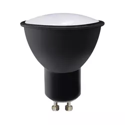 LED sijalica ECOLINE GU10/8,5W/230V 4000K crna - Brilagi