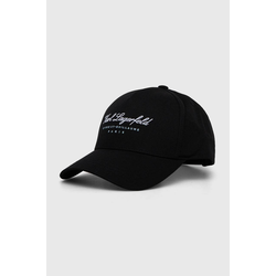 KARL LAGERFELD Muški kačket 805626-541123-9, Crni
