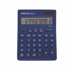 MAUL Namizni kalkulator MXL 12 - 12 mest, moder