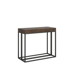 Ityhome Ityhome 90 x 77 konzolna miza rjava, (20848021)