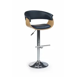 eoshop Barski stol H45, svetel hrast/Črna