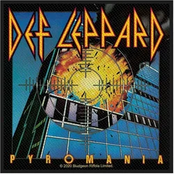 Def Leppard Pyromania Našitek za šivanje 100 x 100 mm