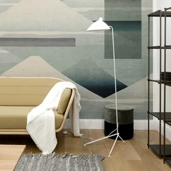 Podna lampa — METAL WHITE
