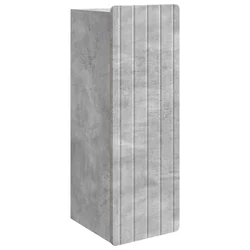 Ormar za montažu na zid Betonska siva 33 x 34,5 x 94 cm