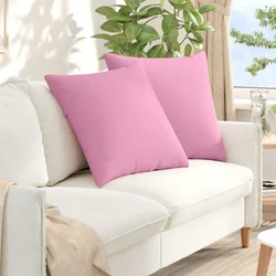 Jastučići za sofu 2 pcs Ružičasta 80 x 80 cm tkanina