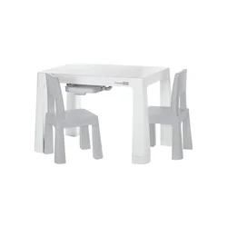 FreeON® Plastični sto sa stolicama, Siva