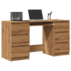 Pisaći stol Artisan hrast 140x50x77 cm izrađeno drvo