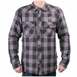 Motoristična srajca BLACK HEART - W-TEC - SIVA - 8621