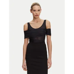 PINKO Bodi Bella 104832 A2H1 Črna Regular Fit
