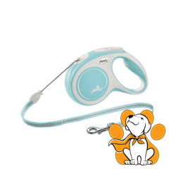 Flexi Comfort Cord M, 8m, Povodac Za Pse Do Maksimum 20kg Težine, Svetloplavi