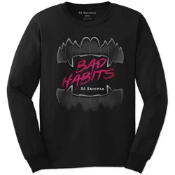 Ed Sheeran Bad Habits Black XL Majica