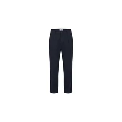 DAN FOX APPAREL Hlače Jannek temno modra