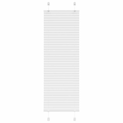 vidaXL Plisirana žaluzija Bela 50x150 cm Širina tkanine 49,4 cm