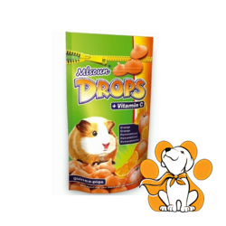 Dafiko Drops Orange 75g, Poslastice za glodare sa ukusom pomorandže