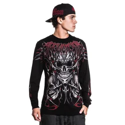 Hardcore majica moška - PRIMITIVE THEORY - AFFLICTION - A29594-BK