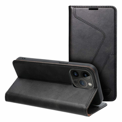 FORCELL F-PROTECT RFID Blocker preklopna futrola za iPhone 14 Pro Max crna