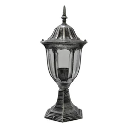 FORMA Fenjer stubić S3150, 1xE27, 40cm, Srebrna