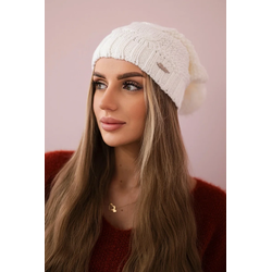 Kesi Cap with fleece Sandra K210 white