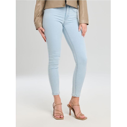 Sinsay - Mid rise skinny farmerke - plava