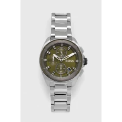 BOSS Casual Analogna ura, srebrna