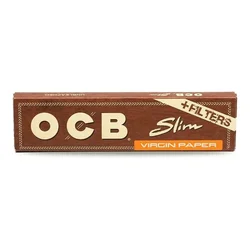 OCB Virgin Brown Slim papirji + filtri