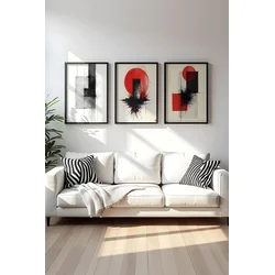 Wallity Uramljena slika Huhu443, 20x30 cm , 3 dela