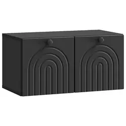 TV ormar za zid Zidne Crna 59,5 x 31 x 30 cm Konstruirano drvo