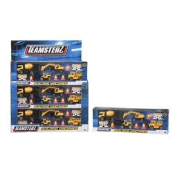 Teamsterz gradbeni mini set z gradbenimi stroji
