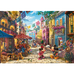 Schmidt Puzzle Mickey & Minnie v Mehiki 6000 kosov
