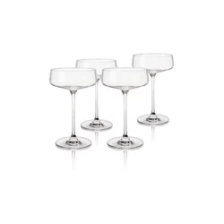 Viski komplet kozarcev na peclju za vino iz stekla 295 ml