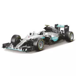 BBurago 1:18 Race F1 Mercedes AMG Petronas W07 hybrid 2016 (44 Lewis Hamilton)