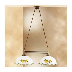 Kolarz 731.82.117 - Luster na sajli NONNA 2xE27/75W/230V, boja limuna