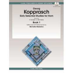 KOPPRASCH:SIXTY SELECTED STUDIES FOR HORN 1 +CD