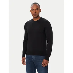 BOSS Pulover Leno 50571914 Črna Regular Fit