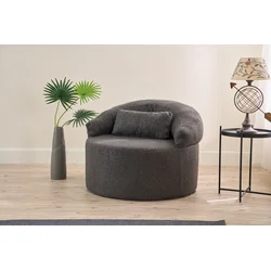 Atelier del Sofa Fotelja Pitta, 100x70x80cm, Antracit