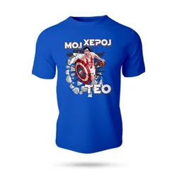 KK Crvena Zvezda Majica za decu Heroj Teo, Plava