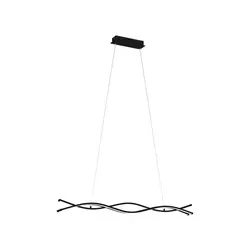 Eglo Lasana 3 visilica/1, led, 36w, d-985, alu/crno bela