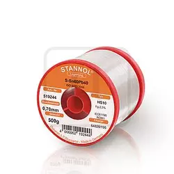 Tinol žica Stannol 0.7mm 100g Sn60Pb39Cu1 2630