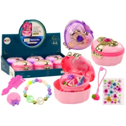 Škrinjica za nakit v obliki srca, LEAN TOYS