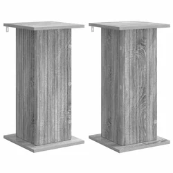Stalak za biljke 2 pcs Siva sonoma 30,5 x 30 x 60,5 cm