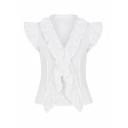 Vero Moda Ženska bluza Roxanne, Bela