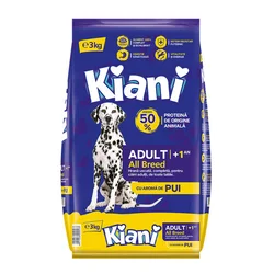 Kiani Suva hrana za pse, Adult, Piletina, 20 kg