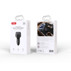 XO transmitter FM Bluetooth MP3 auto punjač30W BLACK ( GSM184874 )