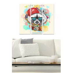 Set slika Wallity MDF417207886, 3 dijela