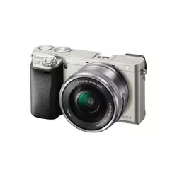 SONY D-SLR fotoaparat ILCE-6000LS + 16-50mm srebrn