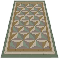 Decormat PVC podloga 3d trikotniki 140x210 cm