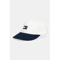 Tommy Jeans baseball kapa moška bombažna