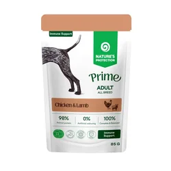 Natures Protection Prime sos za pse - Adult Immunity Support Chicken&Lamb 85g